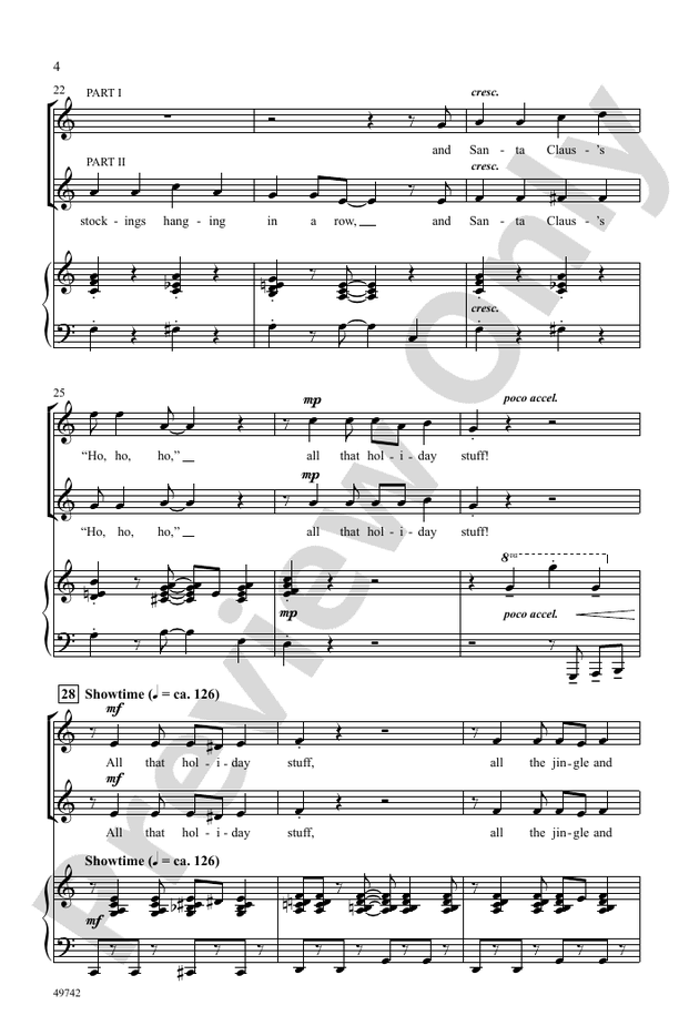 All That Holiday Stuff! - 2 Part Treble Choral Octavo (Digital Download)