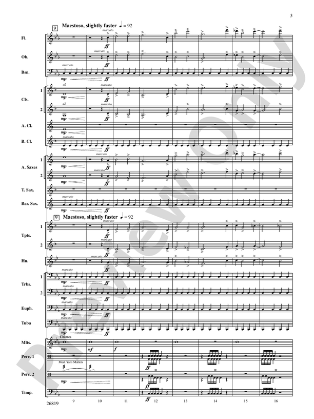 Algorhythms - Concert Band Conductor Score & Parts (Digital Download)