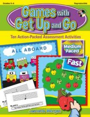 Games With Get Up And Go Cd-rom Reproducible -
