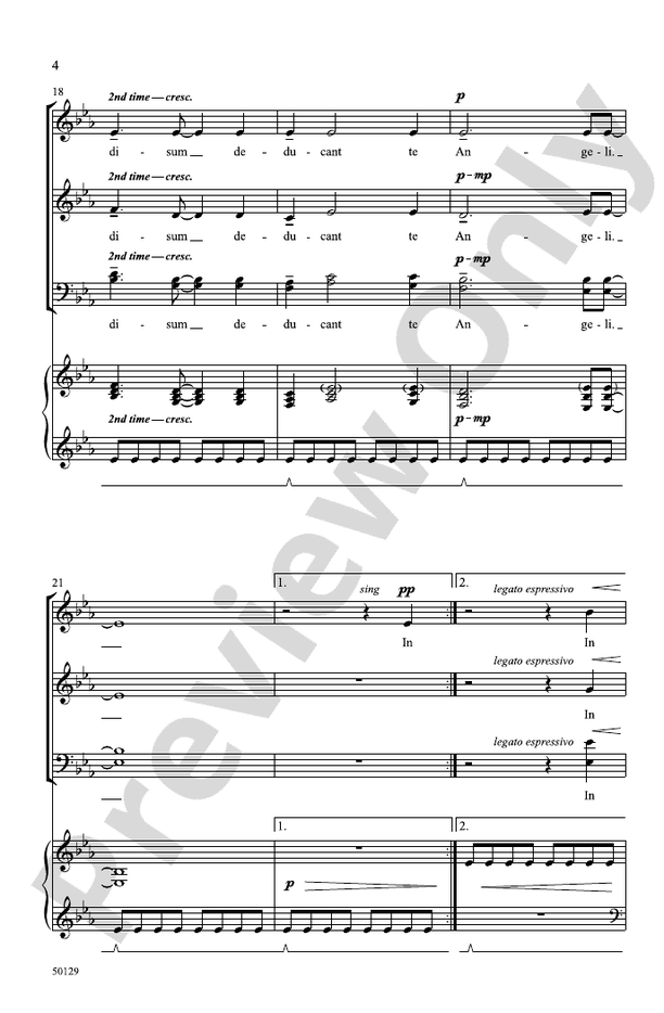 In Paradisum - SATB Choral Octavo (Digital Download)
