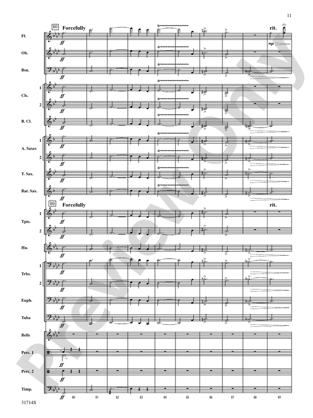 Scheherazade Selections - Concert Band Conductor Score & Parts (Digital Download)