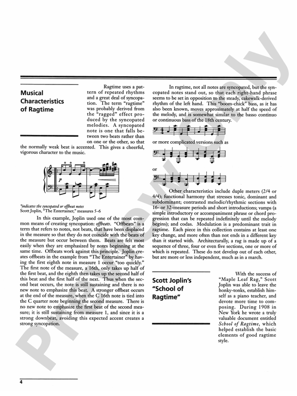 Scott Joplin at the Piano - Piano (Digital Download)