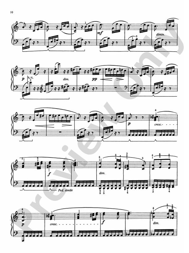 Beethoven - Beethoven: 13 of His Most Popular Piano Pieces - Piano (Digital Download)