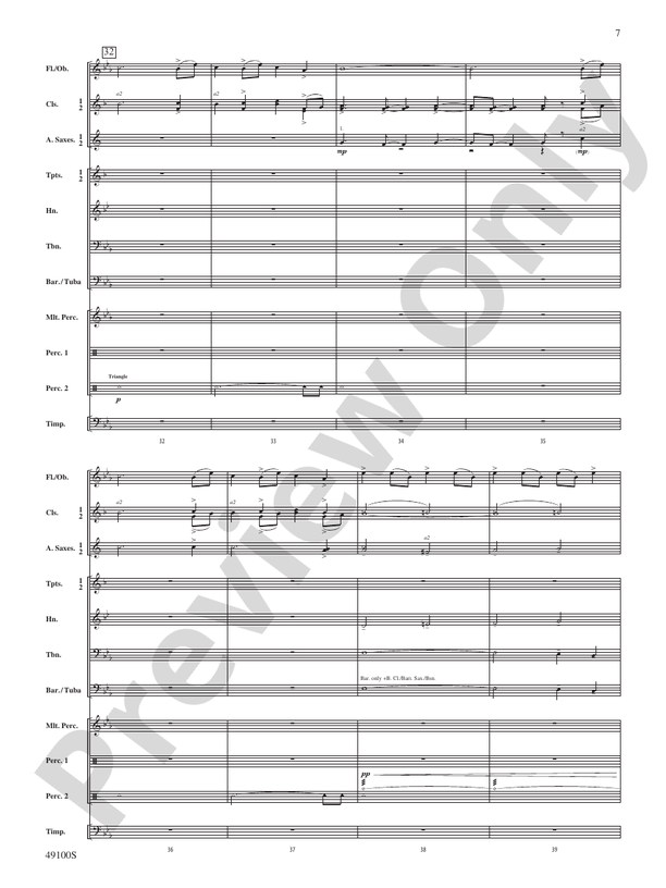 Stand Tall, Stand Strong - Concert Band Conductor Score & Parts (Digital Download)