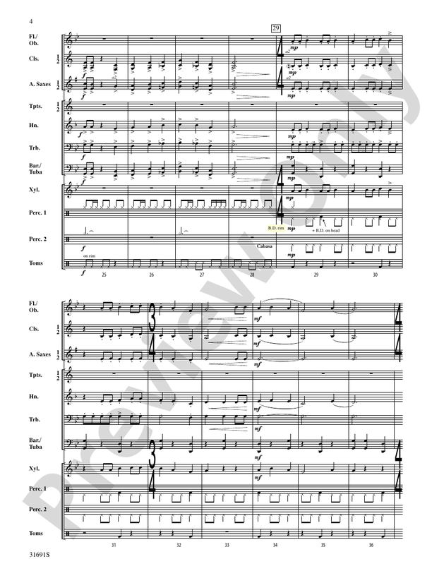 Warriors of Beijing - Concert Band Conductor Score & Parts (Digital Download)