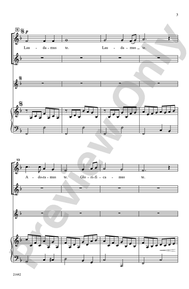 Laudamus Canon – 2-Part Choral Octavo (Digital Download)