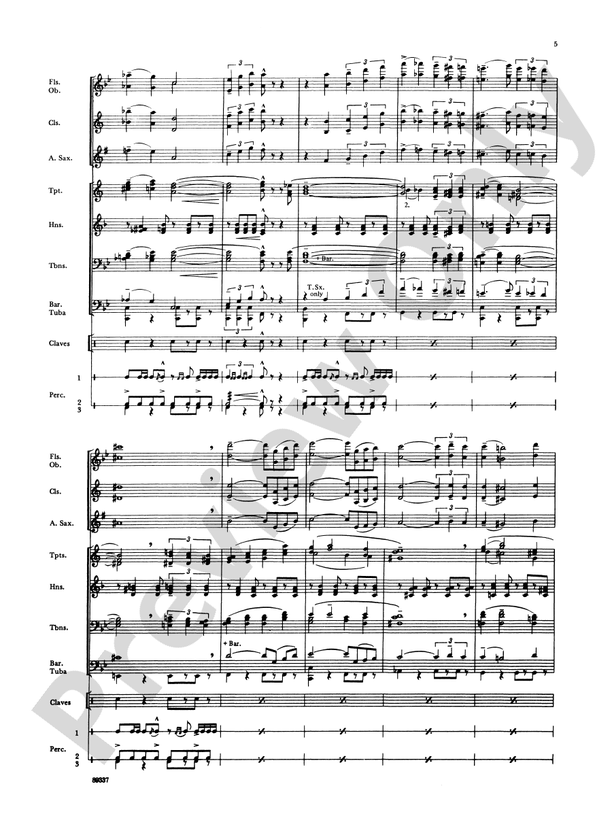 Leroy Anderson Portrait - Concert Band Conductor Score & Parts (Digital Download)