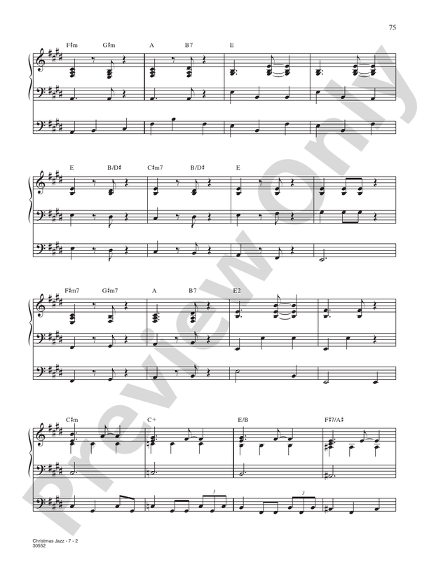 Christmas Jazz - DSM-PS-0011008 - Piano (Digital Download)