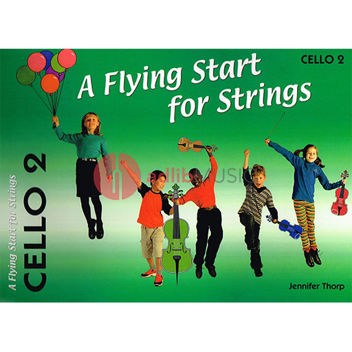 Flying Start for Strings Book 2 - Cello by Thorp Flying Strings FS048