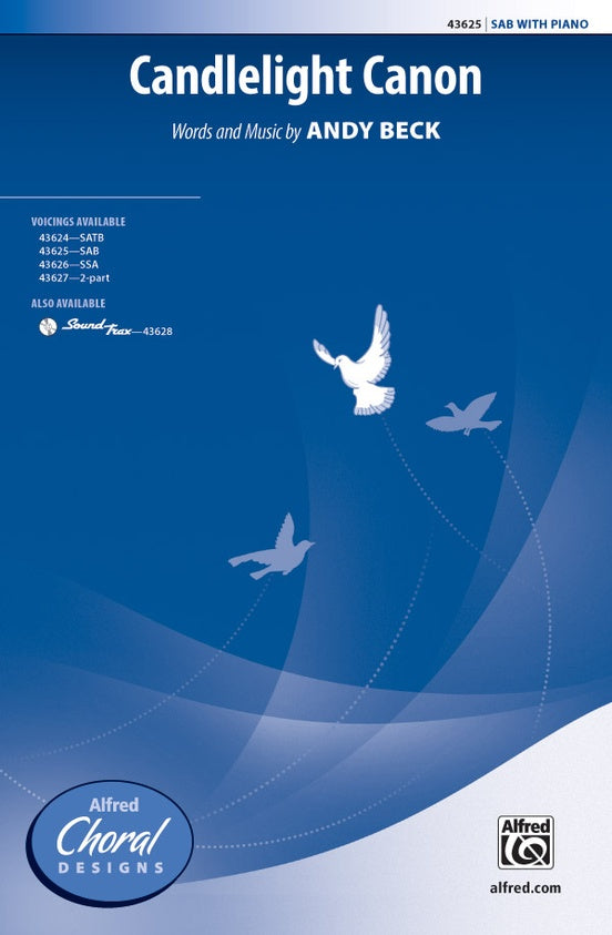 Candlelight Canon – SAB Choral Octavo (Digital Download)