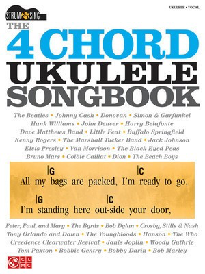 The 4-Chord Ukulele Songbook - Strum & Sing Series - Ukulele Cherry Lane Music Lyrics & Chords