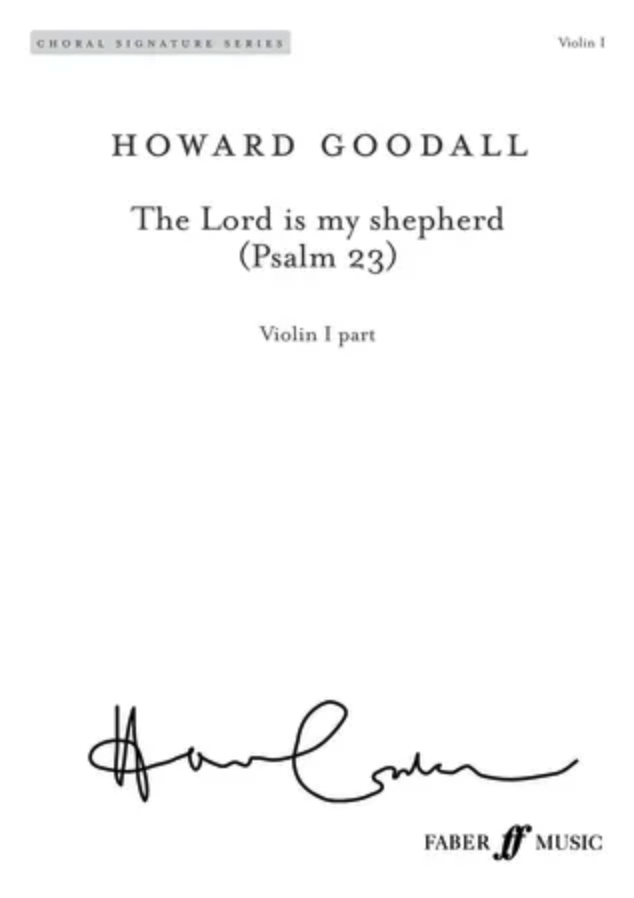 Lord is my Shepherd Violin 1