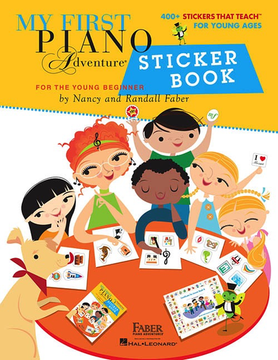 My First Piano Adventure - Sticker Book by Faber/Faber Hal Leonard 226546