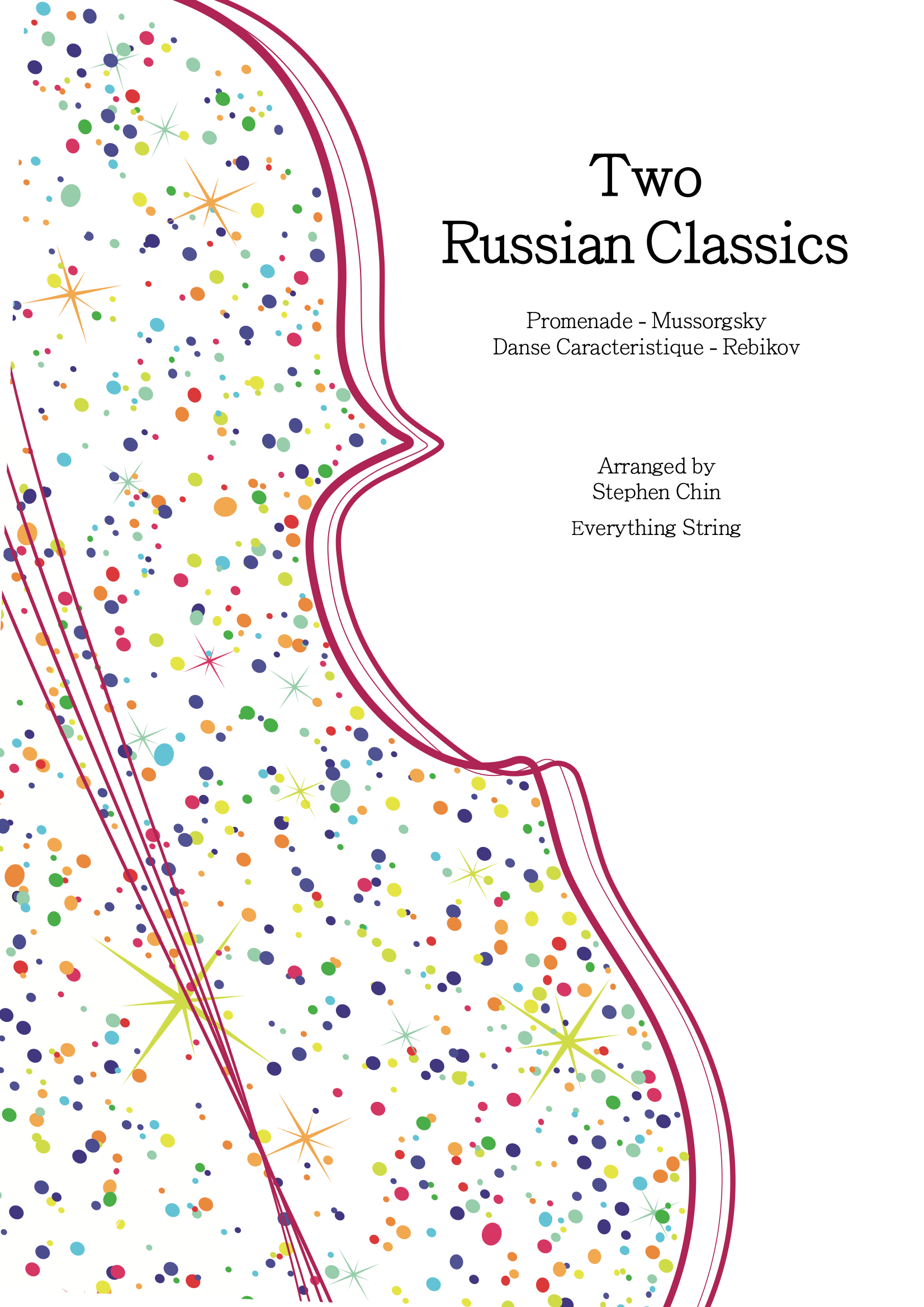 Two Russian Classics - Arr. Stephen Chin - String Orchestra Conductor Score & Parts (Digital Download)