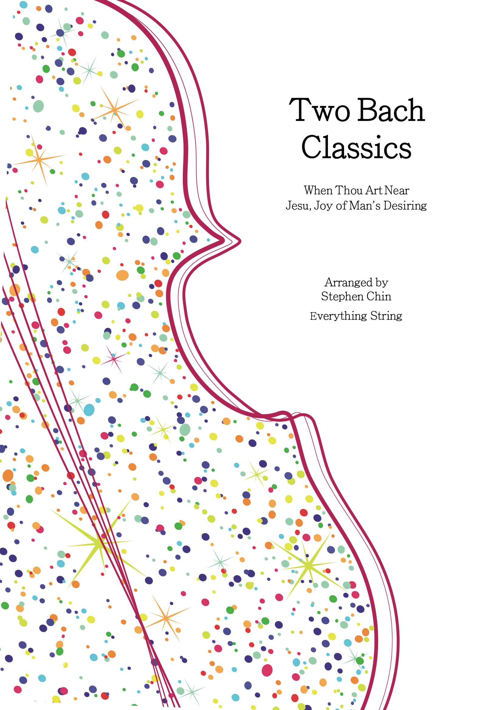 Two Bach Classics - Arr. Stephen Chin - String Orchestra Conductor Score & Parts (Digital Download)