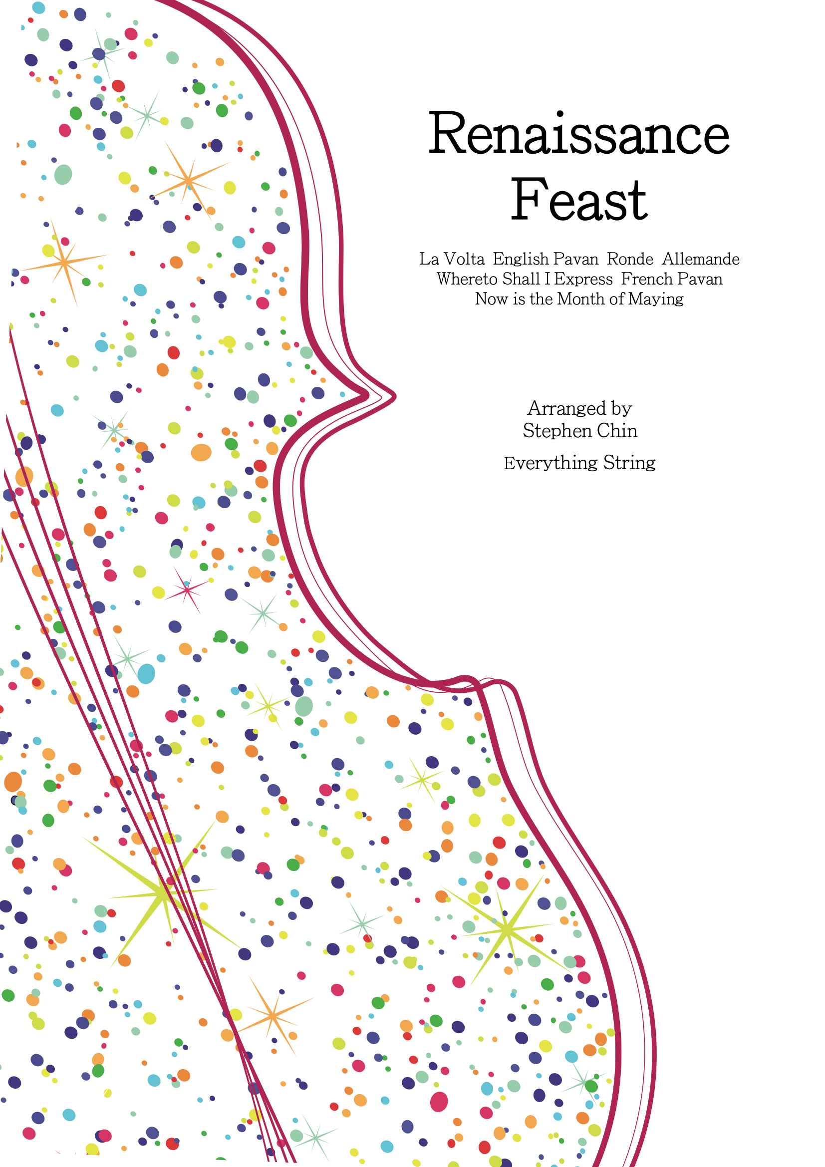 Renaissance Feast - Arr. Stephen Chin - String Orchestra Conductor Score & Parts (Digital Download)