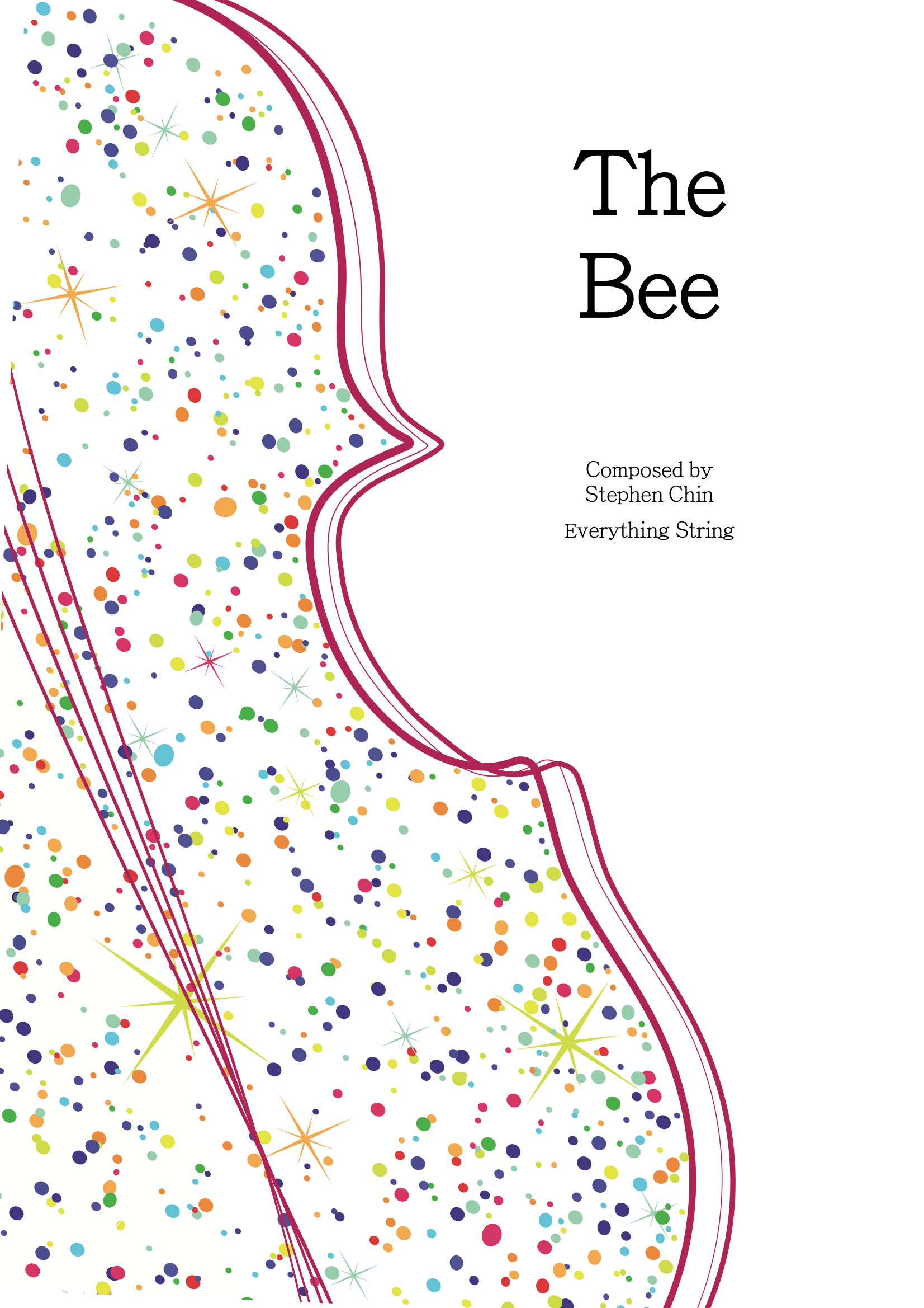 The Bee - Stephen Chin - String Orchestra Conductor Score & Parts (Digital Download)