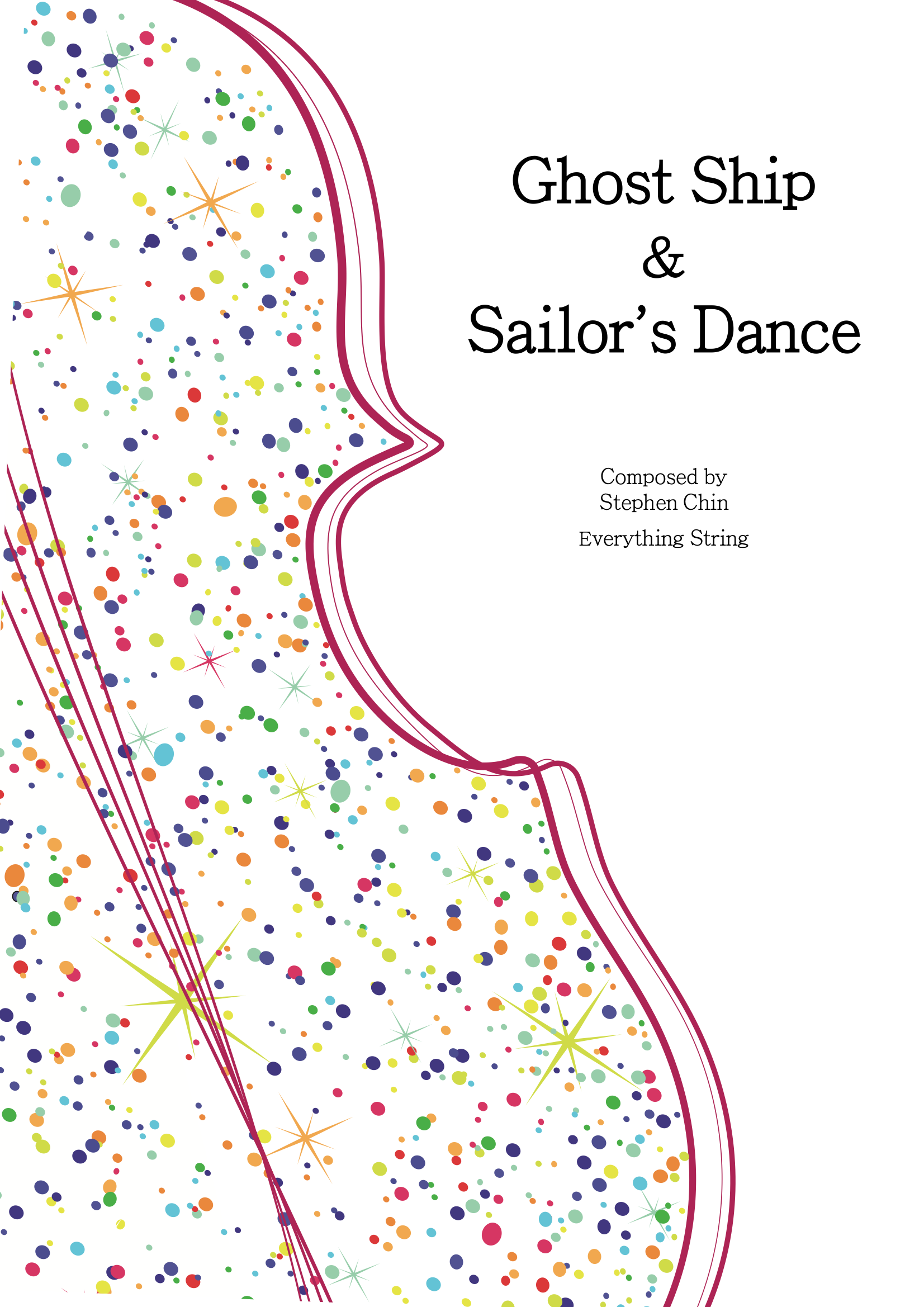 Ghost Ship and Sailors Dance - Stephen Chin - String Orchestra Conductor Score & Parts (Digital Download)