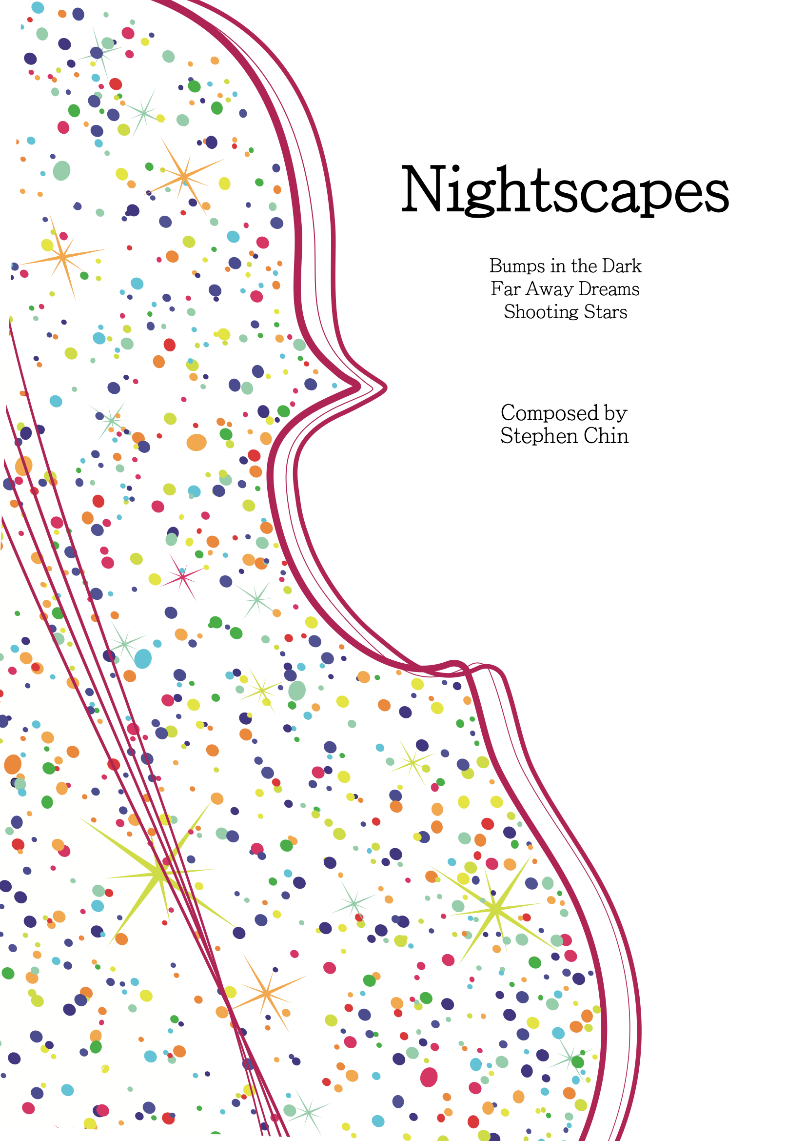 Nightscapes - Stephen Chin - String Orchestra Conductor Score & Parts (Digital Download)