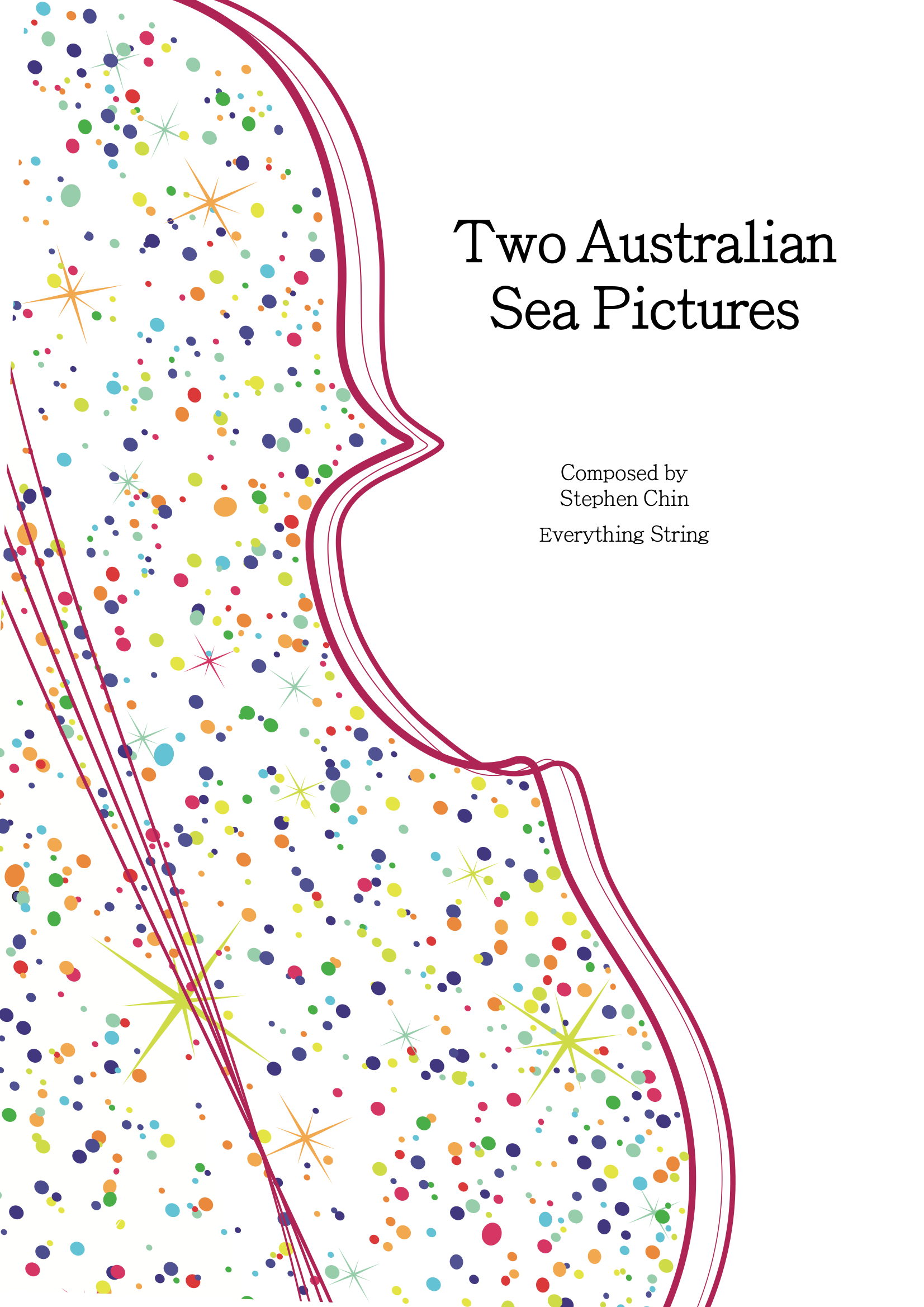 Two Australian Sea Pictures - Stephen Chin - String Orchestra Conductor Score & Parts (Digital Download)