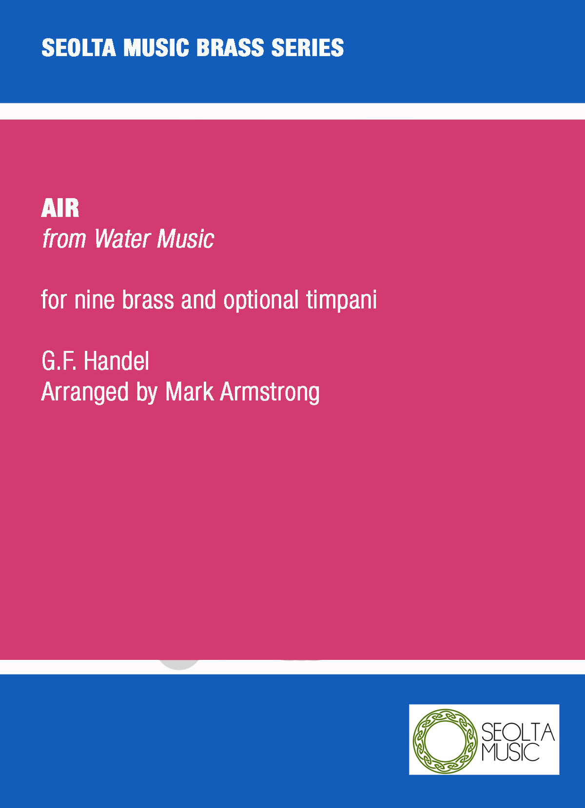 Air from Water Music - Brass Ensemble Score/Parts (Digital Download)
