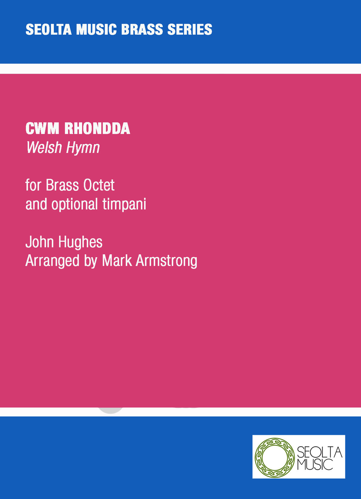 Cwm Rhondda (Brass Octet) - Brass Ensemble Score/Parts (Digital Download)