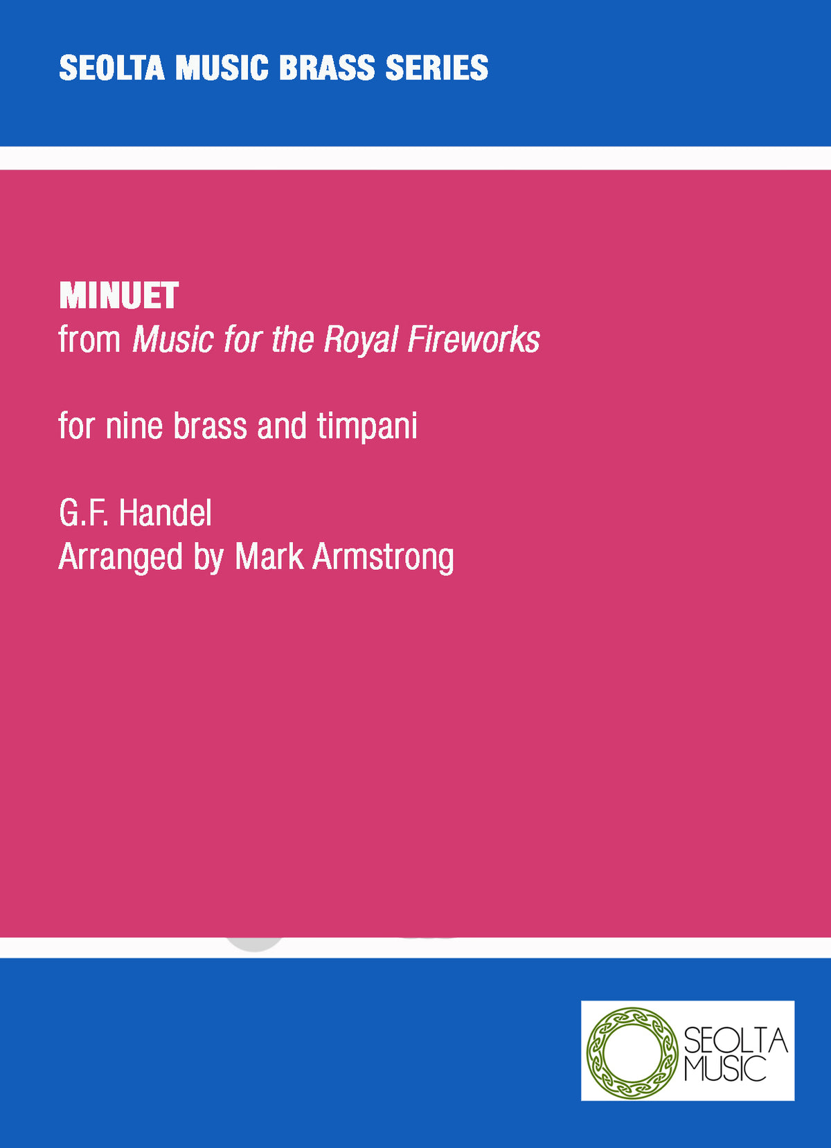 Minuet from Fireworks Music (Nine Brass) - Brass Ensemble Score/Parts (Digital Download)
