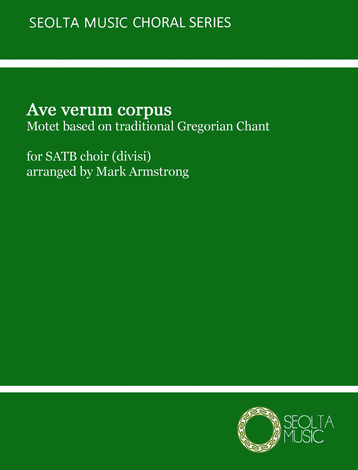 Ave verum (motet on Gregorian theme) - SATB Choir divisi a Cappella (Digital Download)