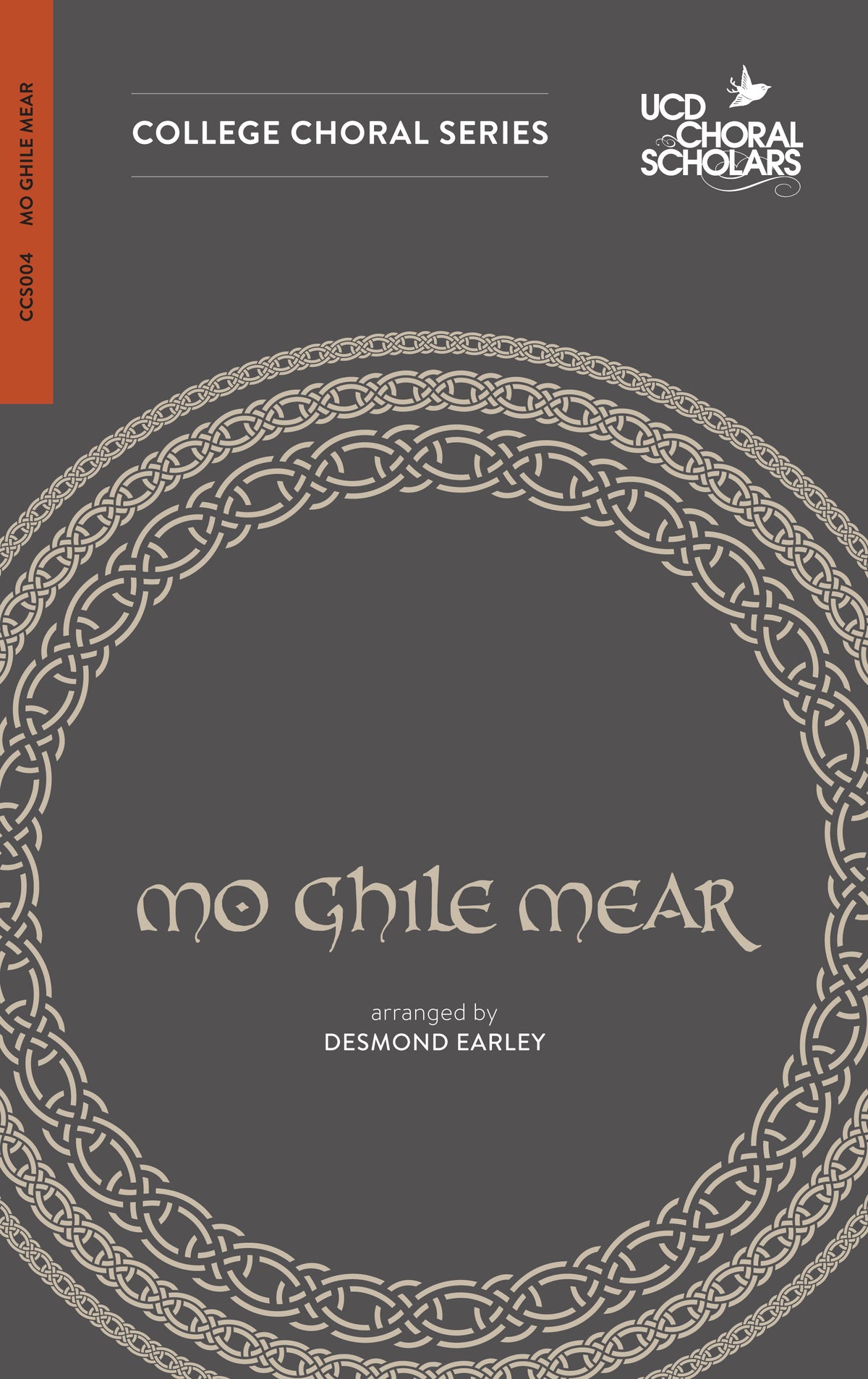 Mo Ghile Mear - Tenor Solo, SATB Choir divisi & Bodhrán or Frame Drum (Digital Download)