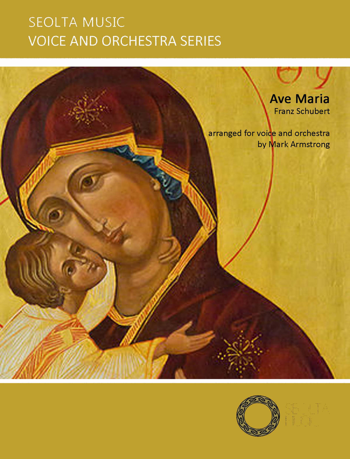 Ave Maria - Solo Voice & Orchestra Score/Parts (Digital Download)