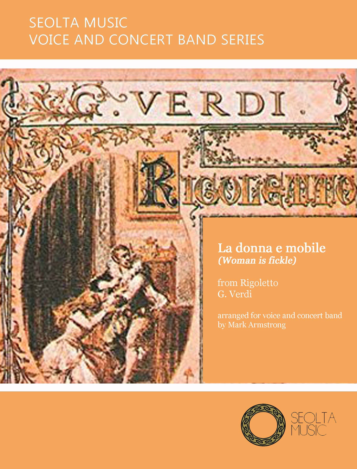 La Donna e mobile (from 'Rigoletto') - Tenor Solo & Concert Band Score/Parts (Digital Download)