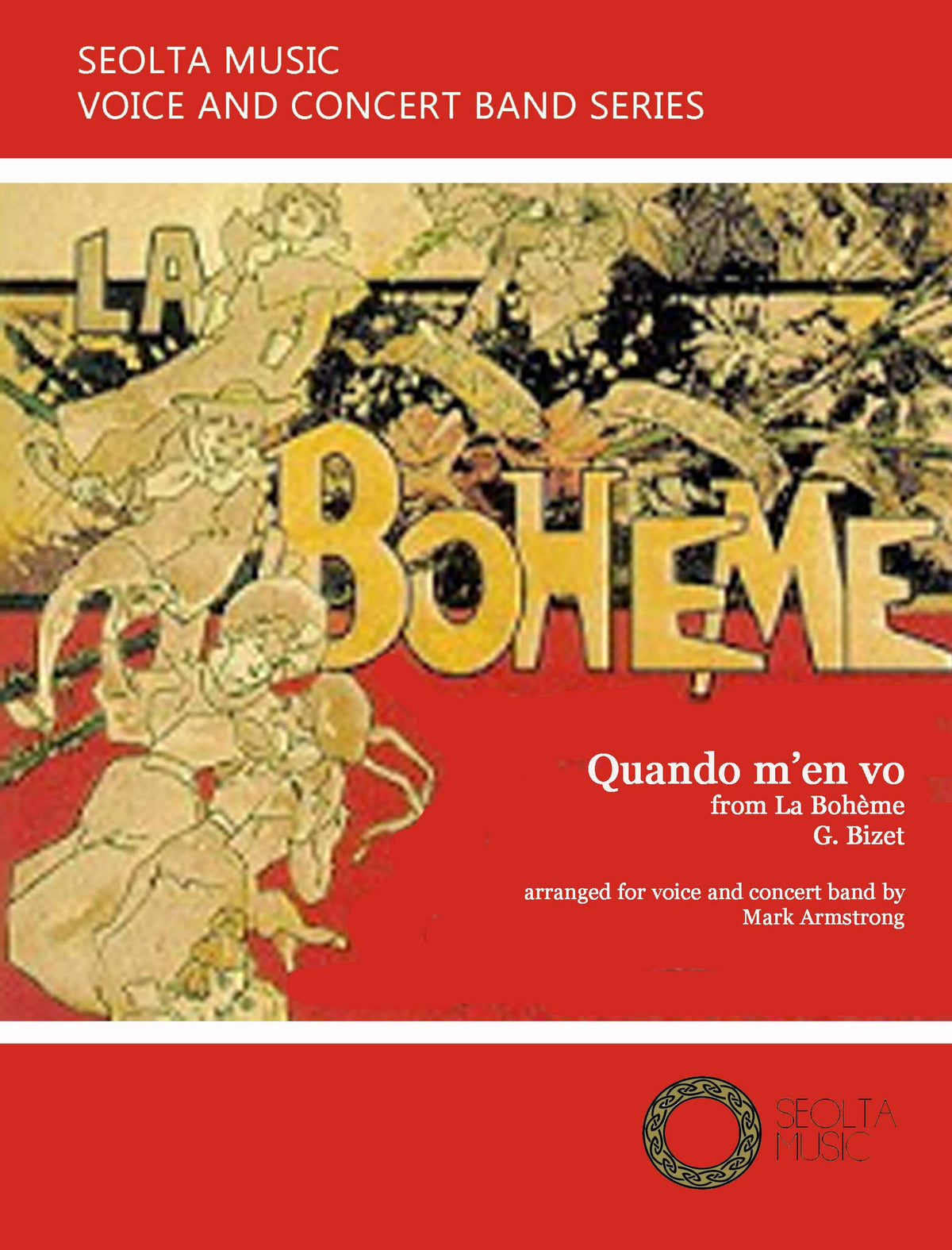 Quando m'en vo (Musetta's Waltz Song from 'La Boheme') - Soprano Solo & Concert Band Score/Parts (Digital Download)
