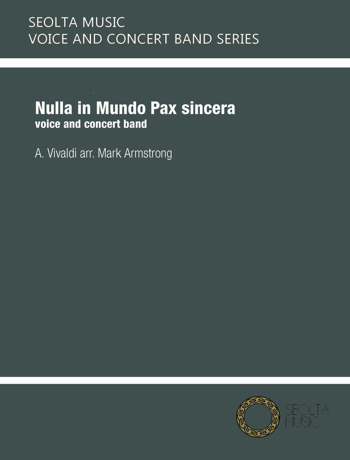 Nulla in mundo pax sincera - Soprano Solo & Concert Band Score/Parts (Digital Download)