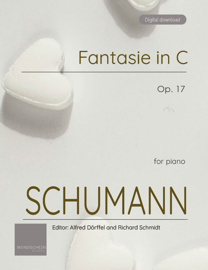 Schumann - Fantasie in C, Op. 17 - Mondschein Studio - Piano (Digital Download)
