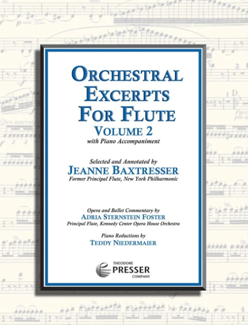 Orchestral Excerpts for the Flute Volume 2