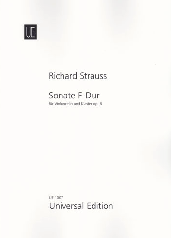 Sonata in F Major for Cello and Piano Op 6