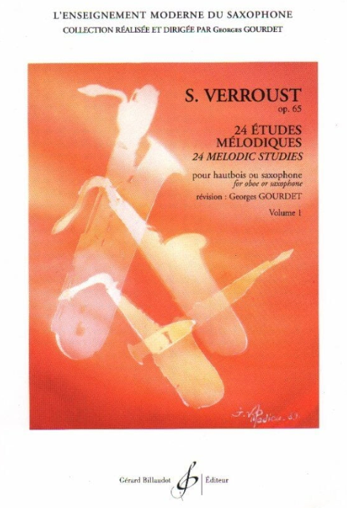 MELODIOUS ETUDES BK 1 OBOE SOLO - VERROUST - OBOE - BILLAUDOT