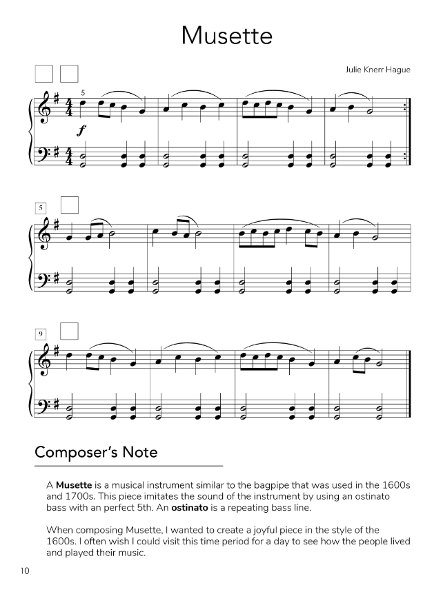 Piano Safari Composition Book 1