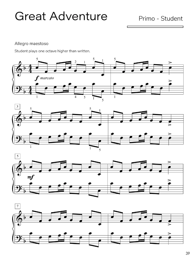Piano Safari Melodic Explorations 2