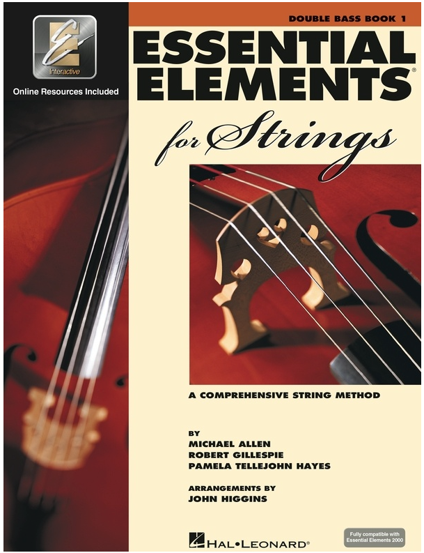 Essential Elements 2000 Book 1 - Double Bass/Audio Access Hal Leonard 868052