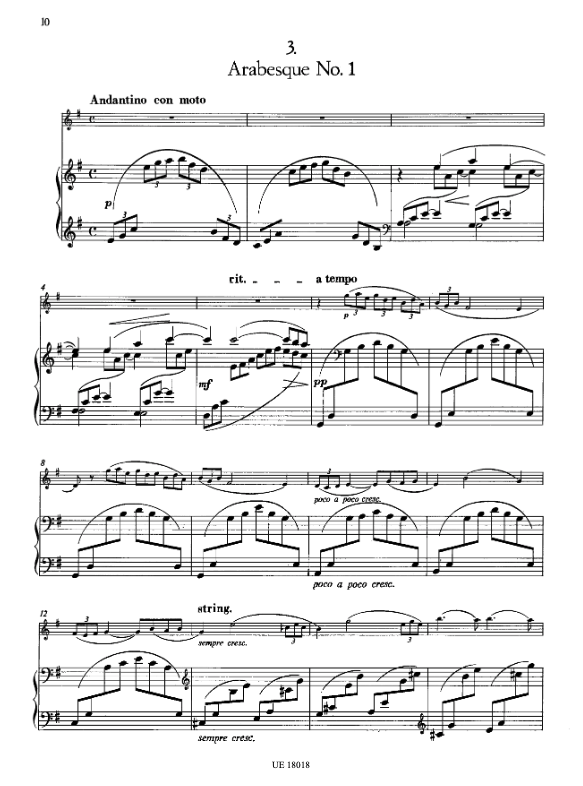 8 Selected Pieces for Flute and Piano