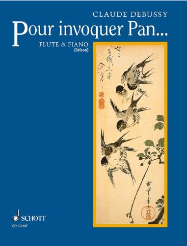 Debussy - Pour Invoquer Pan - Flute/Piano Accompaniment Roger Brison Schott Music ED12407