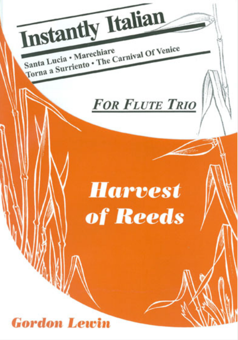 INSTANTLY ITALIAN FOR 3 FLUTES [SCORE & PARTS] - LEWIN - FLUTE - BRASSWIND BW5303