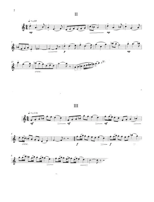Ridout - Melodies 6 - Flute/Piano Accompaniment Emerson E366