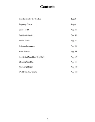 Young Flute Player Book 1 - Flute Student Book by North Allegro YFP1