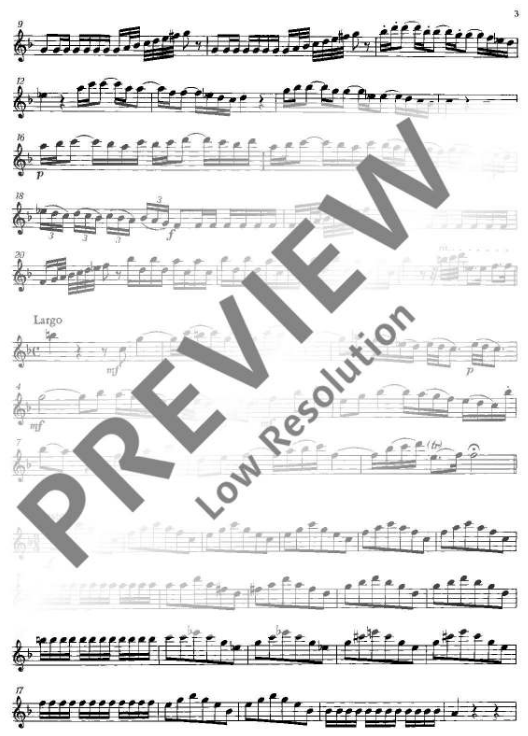 Vivaldi - Concerto #2 in Gmin Op10/2 La Notte RV439/PV342 -Flute/Treble Recorder Schott Music FTR80