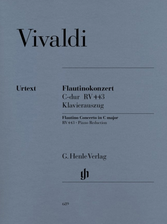Vivaldi - Concerto C Major RV443 - Piccolo/Piano Accompaniment Henle HN689