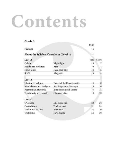 AMEB Violin Series 10 Grade 2 - Violin/Piano Accompaniment AMEB 1202729039