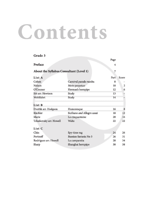 AMEB Violin Series 10 Third Grade - Violin/Piano Accompaniment AMEB 1202729139