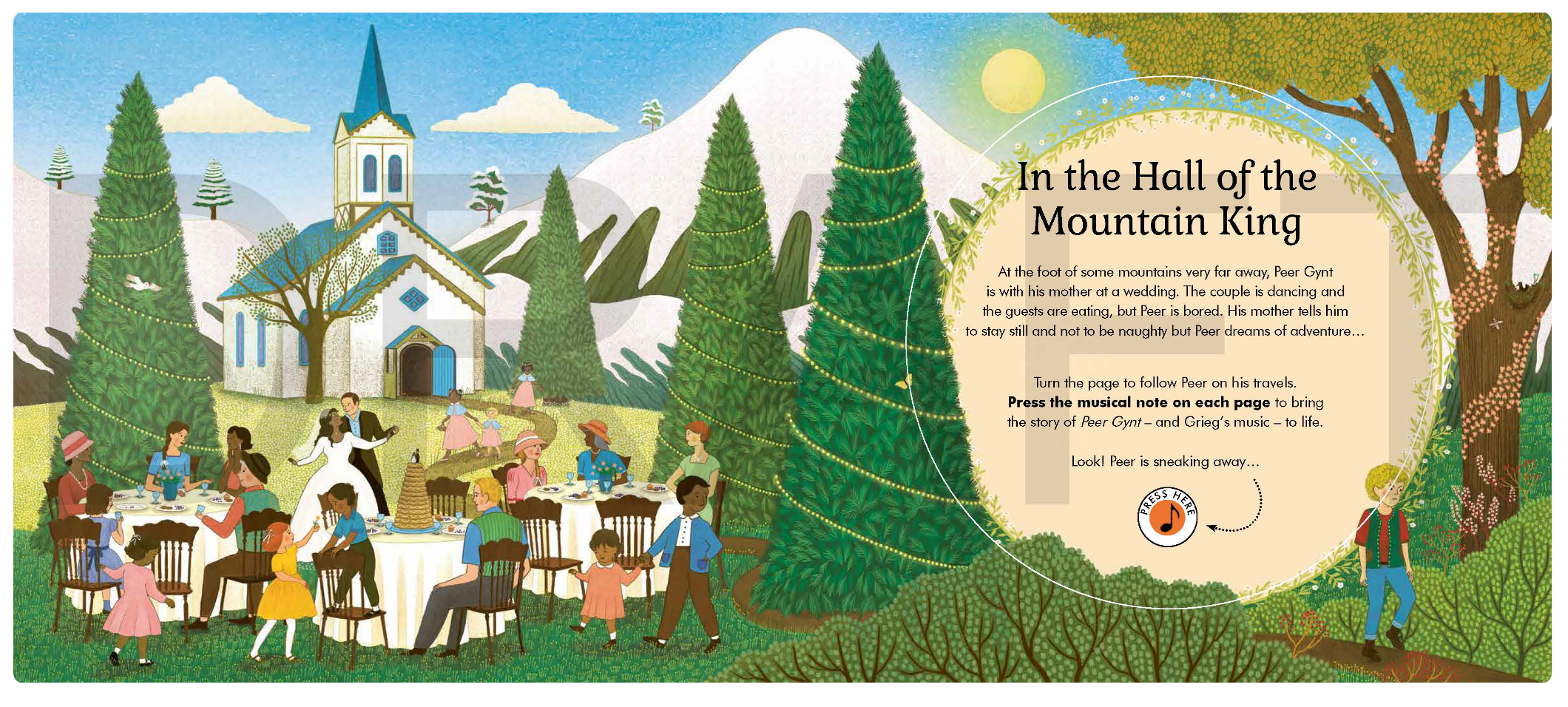 The Story Orchestra 'In the Hall of the Mountain King' Childrens Book